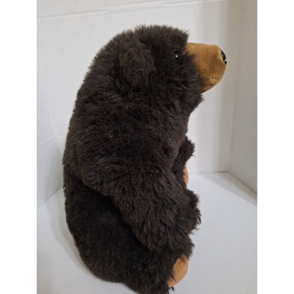The Westcliff Collection 18” Vintage Dark Brown Plush Bear Stuffed Animal Toy - Picture 3 of 8